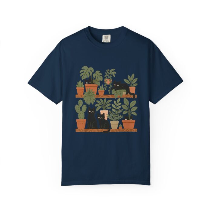 Cats on Shelves and Plants - Image 7